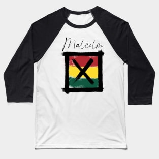 MLK & X Baseball T-Shirt